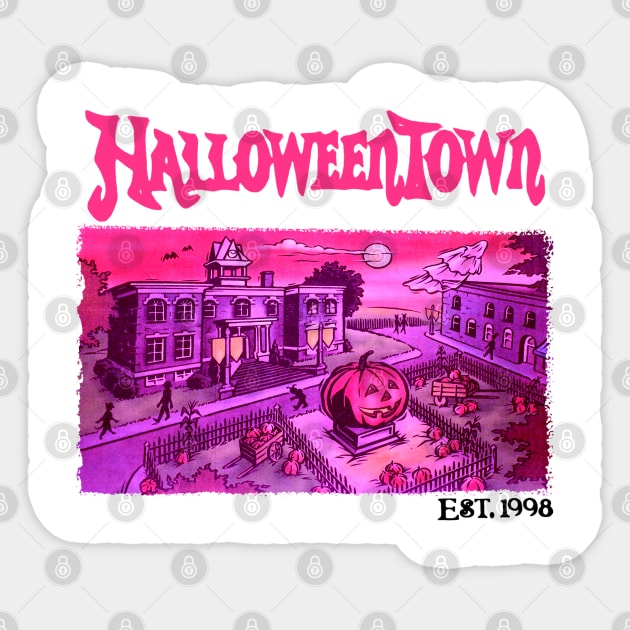 Halloween Town 1998 Sticker by fanidi